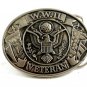 W.W. II Veteran Belt Buckle 11042013