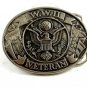 W.W. II Veteran Belt Buckle 11042013