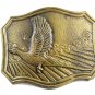 Ring Necked Pheasant In Flight Belt Buckle 82014