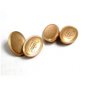 Deco Goldtone Initial Cufflinks 22514