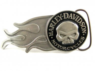 2002 Harley - Davidson Motorcycles Skull Belt Buckle by H-D 100614