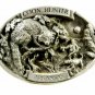 1986 Arkansas Coon Hunter  Belt Buckle By C&J Made In USA  111014
