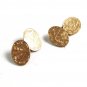 Victorian Teeny Tiny Goldtone Cufflinks 22514