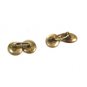 Victorian Teeny Tiny Goldtone Cufflinks 22514