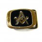 1983 Masonic Belt Buckle By MM United Chicago Made In USA