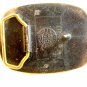 1981 BTS Solid Brass Trendsetter Fish Belt Buckle