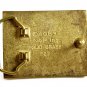 1983 UAW Solid Brass Belt Buckle by NAP Inc 82814