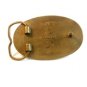 Ace & Jack of Spades Solid Brass Belt Buckle