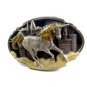 1990 Unicorn & Castle Belt Buckle by Arroyo Grande