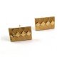 Goldtone Cufflinks 04212014 by Swank