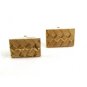Goldtone Cufflinks 04212014 by Swank
