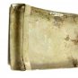 Western Cowboy Mexican Silvertone & Abalone Longhorn Belt Buckle Unmarked 72414