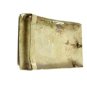 Western Cowboy Mexican Silvertone & Abalone Longhorn Belt Buckle Unmarked 72414