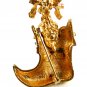 Christmas Stocking / Boot Poodle Brooch by MYLU 81814