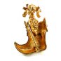 Christmas Stocking / Boot Poodle Brooch by MYLU 81814