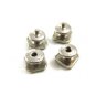Deco Silvertone Mother Pearl Green Snap Link Cufflinks By Park Roger Jiffy
