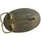 1981 Large Mouth Bass Fish Belt Buckle by Aminco 8614