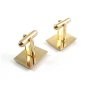 Goldtone Cufflinks 04212014 by Shield