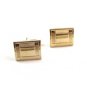 Goldtone Cufflinks 04212014 by Shield