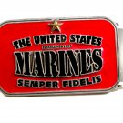 United States Marines Established 1775 Semper Fidelis Belt Buckle