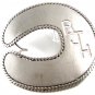Handmade Cowboy Western Horse Shoe Initials / Letters BJH Belt Buckle