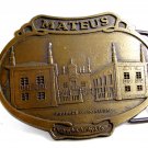 Mateus Product of Portugel Dreyfus Ashby & Co Belt Buckle 6914 Not Signed