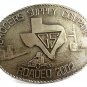 Texas GS Grocers Supply Company Roadeo 2002 Belt Buckle 8614