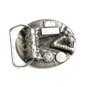 1984 Airplane Enameled Belt Buckle By Bergamont 62614
