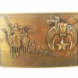 1978 Masonic Shiner Jewel Of The Order Bronze Buckle by Harry Klitzner