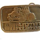 Burgman Industries Solid Brass Belt Buckle by Dyna Buckle