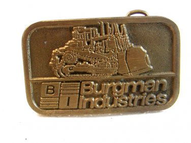 Burgman Industries Solid Brass Belt Buckle by Dyna Buckle