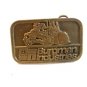 Burgman Industries Solid Brass Belt Buckle by Dyna Buckle