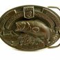 1993 Bass Society Anglers Sportsman Belt Buckle #102213