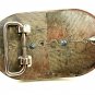 True Viintage Western Cowboy Breaking Bull Belt Buckle Unmarked 092914