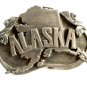 1984 Alaska The Great Land & Last Frontier Belt Buckle by Siskiyou 81914