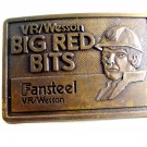 V. R. Wesson Big Red Bits Fansteel Belt Buckle 12022013