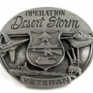 1991 Operation Desert Storm Veteran Belt Buckle by Siskiyou 8714