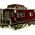 Limited Edition Red Caboose Belt Buckle by Great American Buckle Co 092314