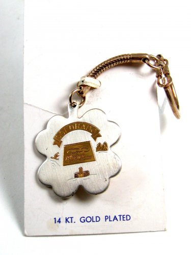 Colorado Wagon Train State Capital Key Chain 22614