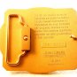 1994 The Tradition Continues John Deere Belt Buckle Mint in Box