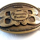 Basically Buckles The Original Buckle Collection Magazine Solid Bronze Belt Buck