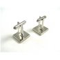 Silvertone & Goldtone Dressy Cufflinks Unmarked 102714