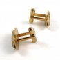 Silvertone & Goldtone Initial / Letter B Cufflinks 04212014 by Hickok USA