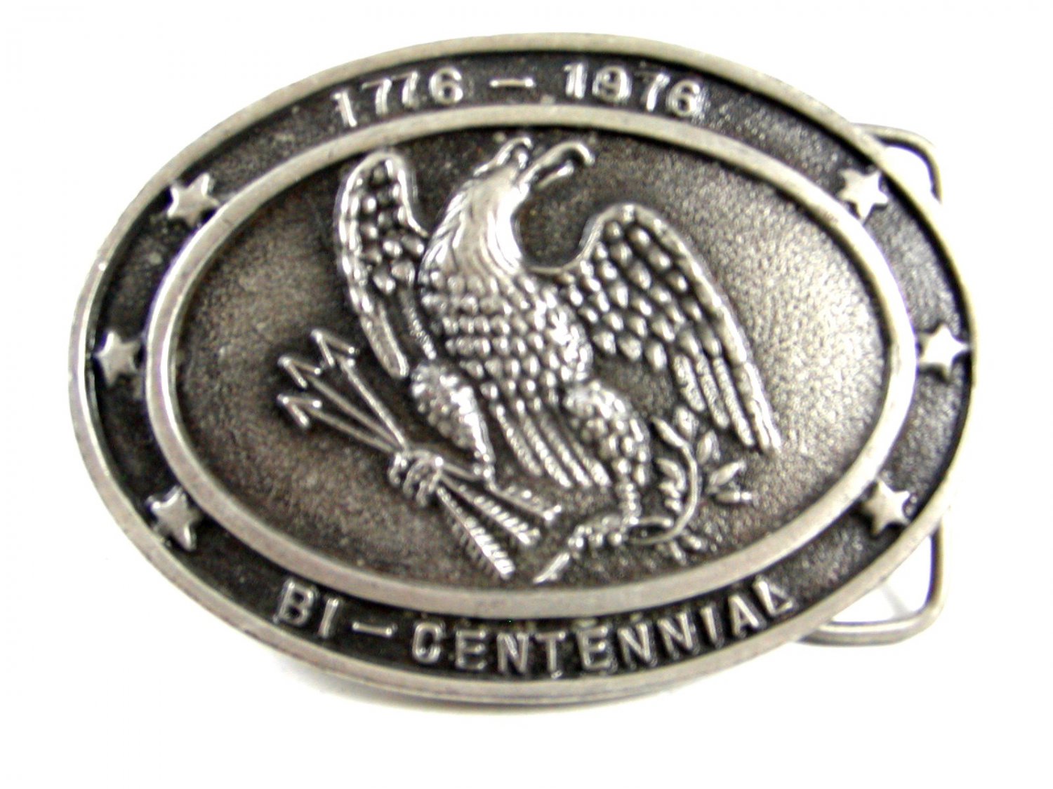 1776 1976 Bi Centennial Belt Buckle Made In USA 62614