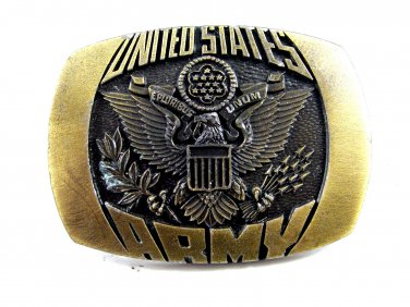 1980 United States Army Belt Buckle by Indiana Metal Craft 092614