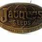 1977 Jacques Seeds Farmers Feed The World Belt Buckle Limited Edition