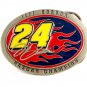 2006 Jeff Gordon Nascar Champion Pewter Belt Buckle 12112013rc