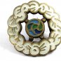 Starship Earth Enameled Belt Buckle by Ecology Designs Israel 093014