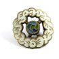 Starship Earth Enameled Belt Buckle by Ecology Designs Israel 093014