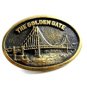 The Golden Gate Bridge Brass Belt Buckle by BTS Made In USA 092614